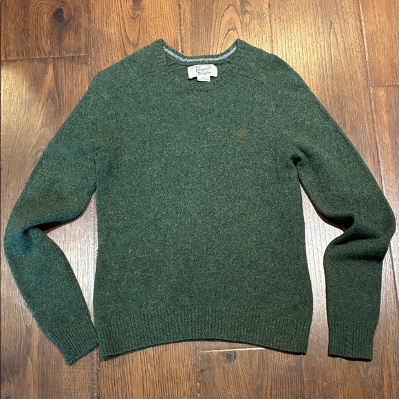 Original Penguin Forest Green Crew Neck Sweater - Picture 1 of 3